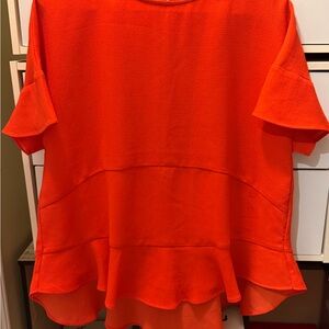 English Factory Bright Orange Blouse